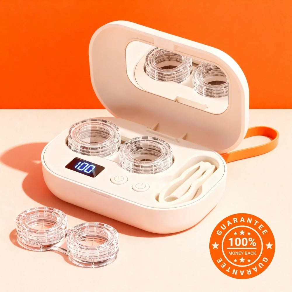 Pressura Ultrasonic Contact Lens Cleaner